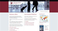 Desktop Screenshot of amarante.com